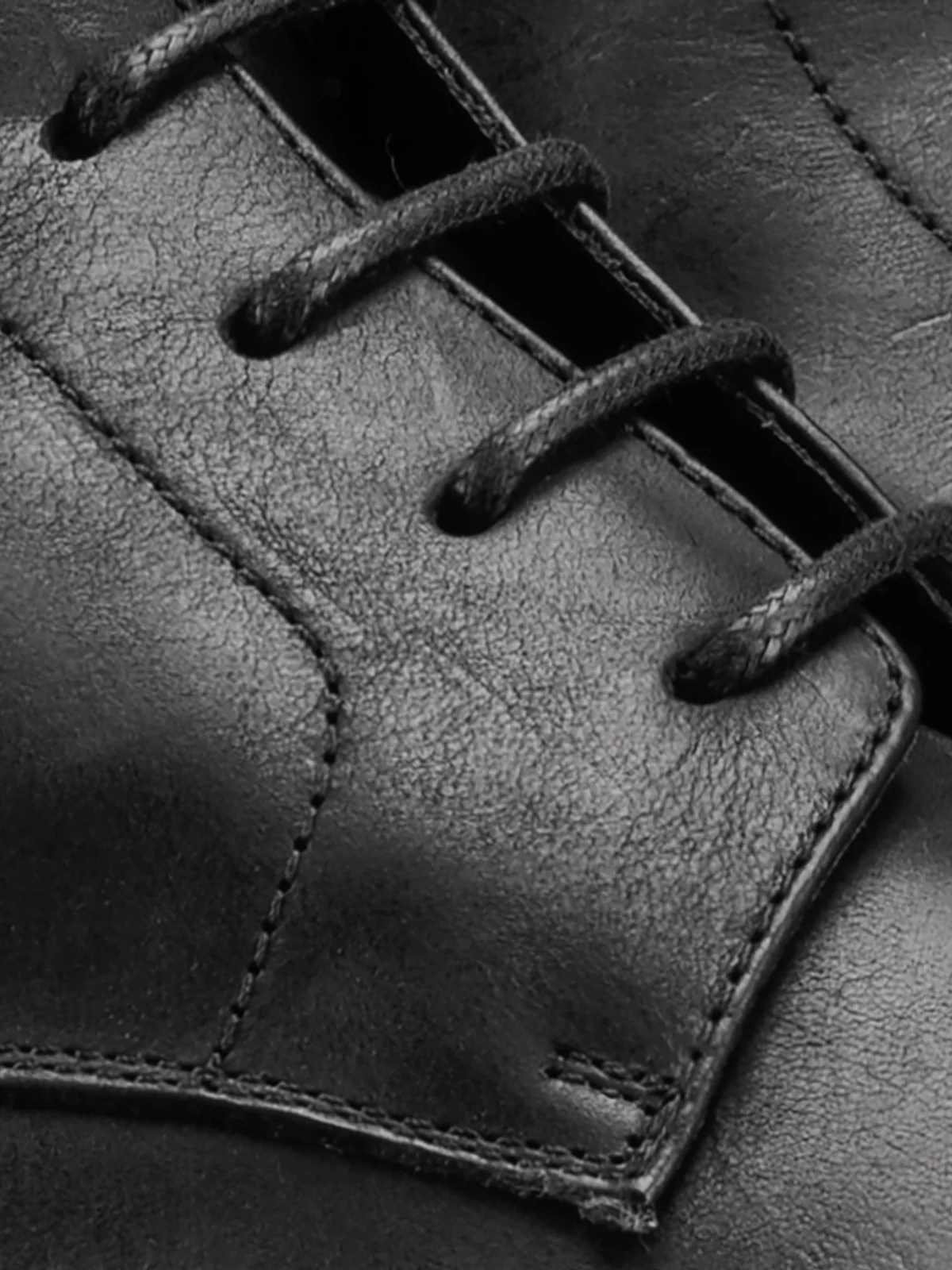 Bergamo Leather Boot in Nero - Image 5