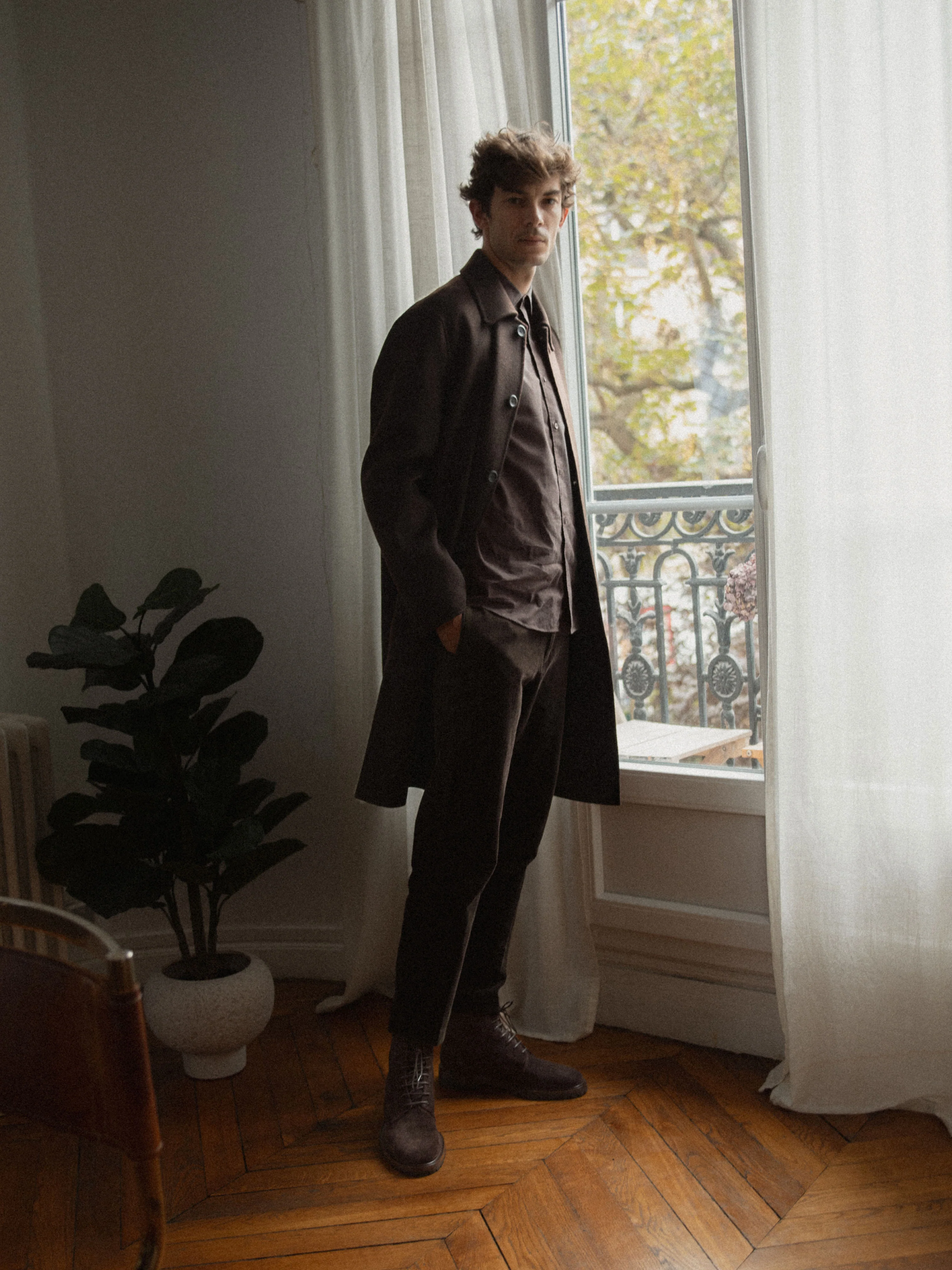 Bergamo Suede Boot in Root - Image 8