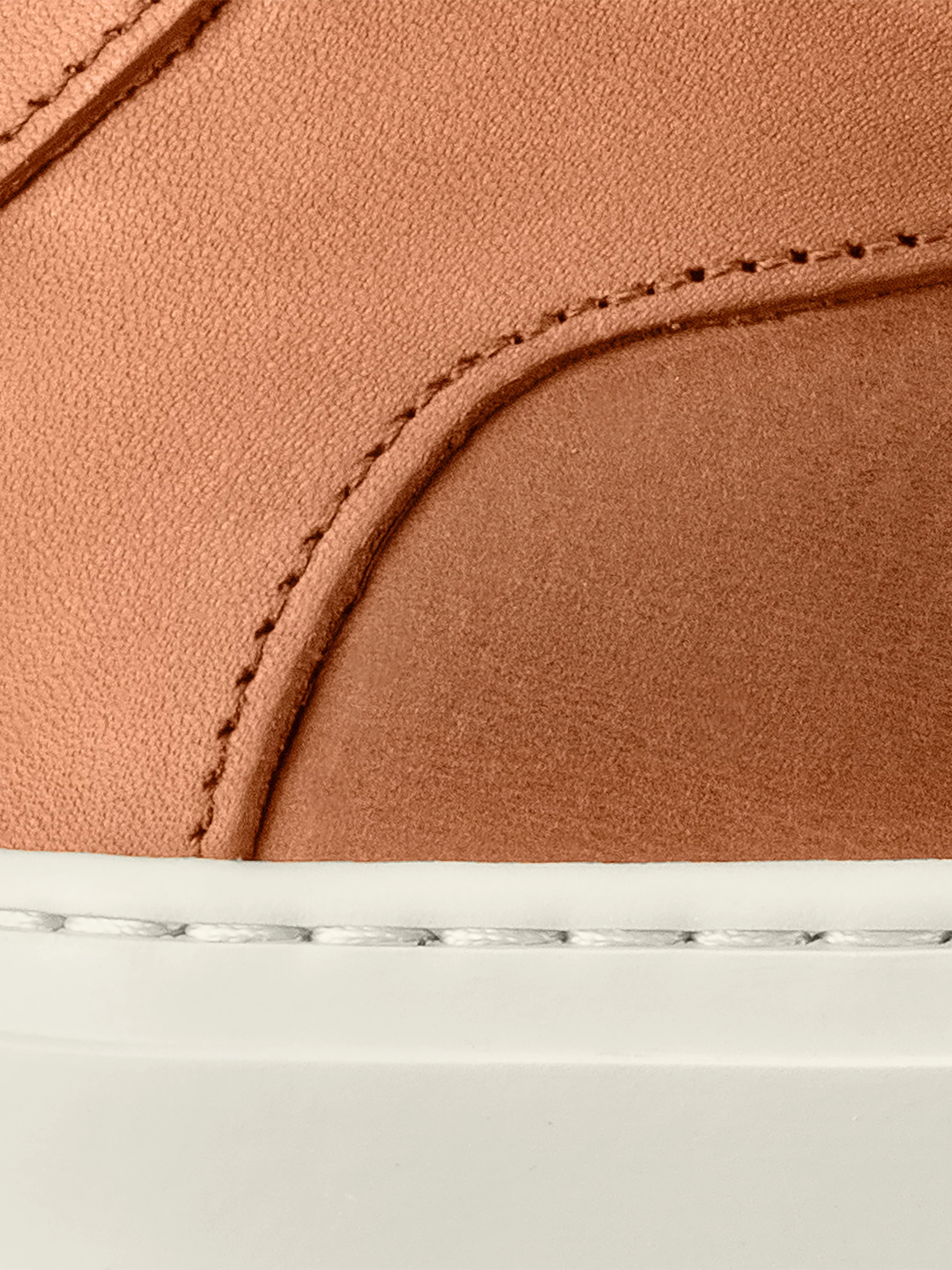 Capri Leather Sneaker in Castagna Wide fit - Image 6