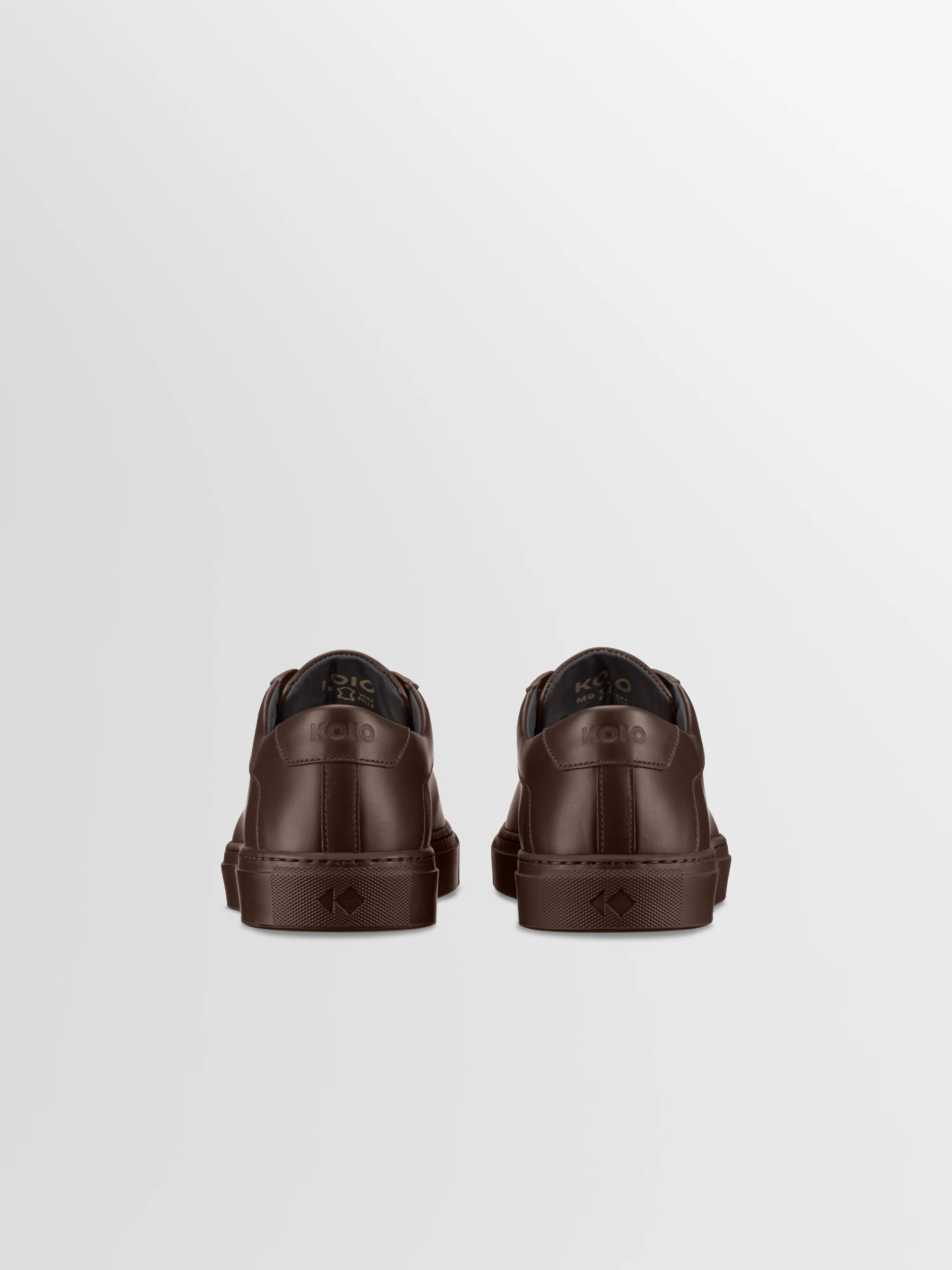 Capri Leather Sneaker in Mocha - Image 3