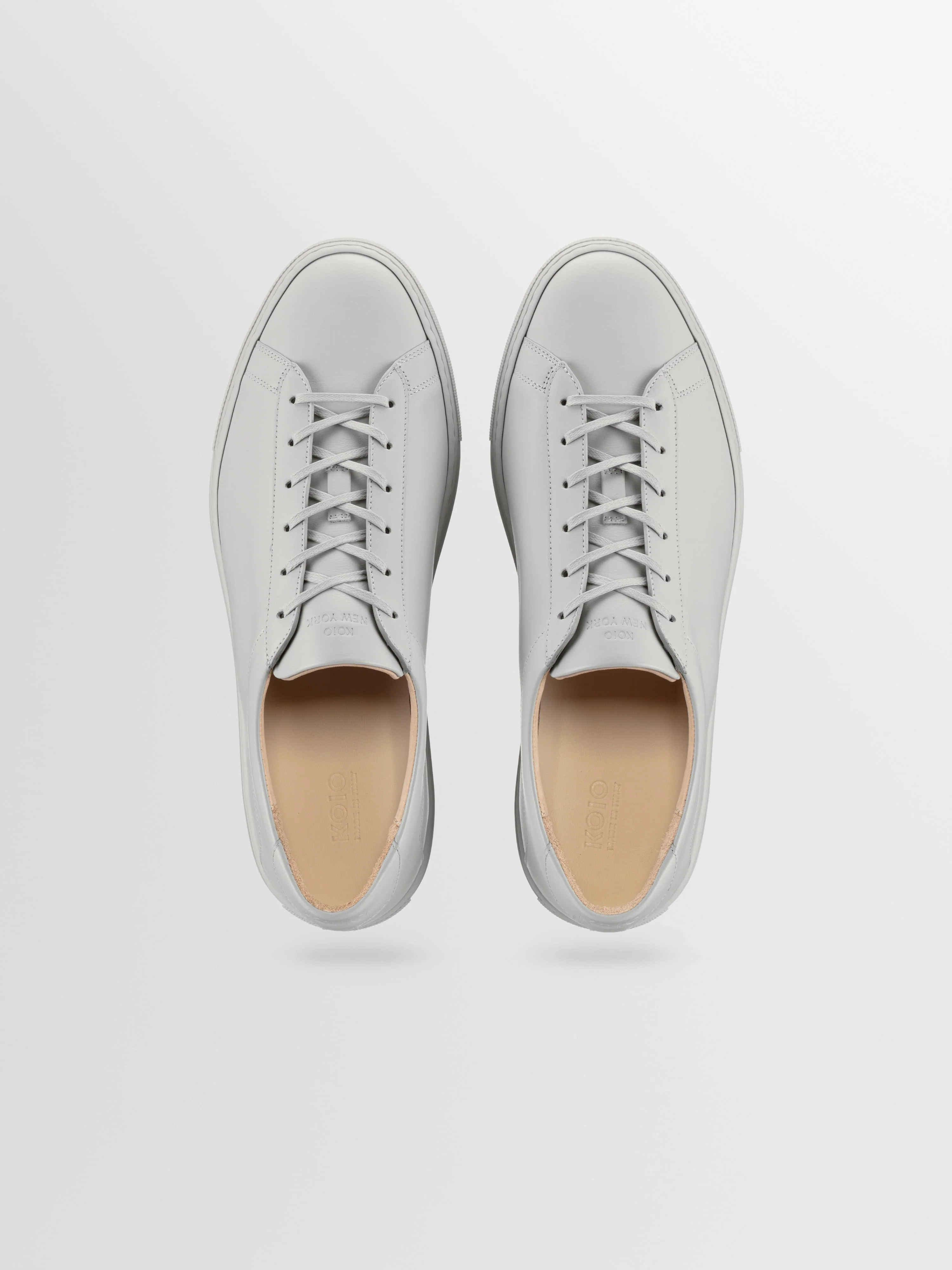Capri Leather Sneaker in Sandstone - Image 3
