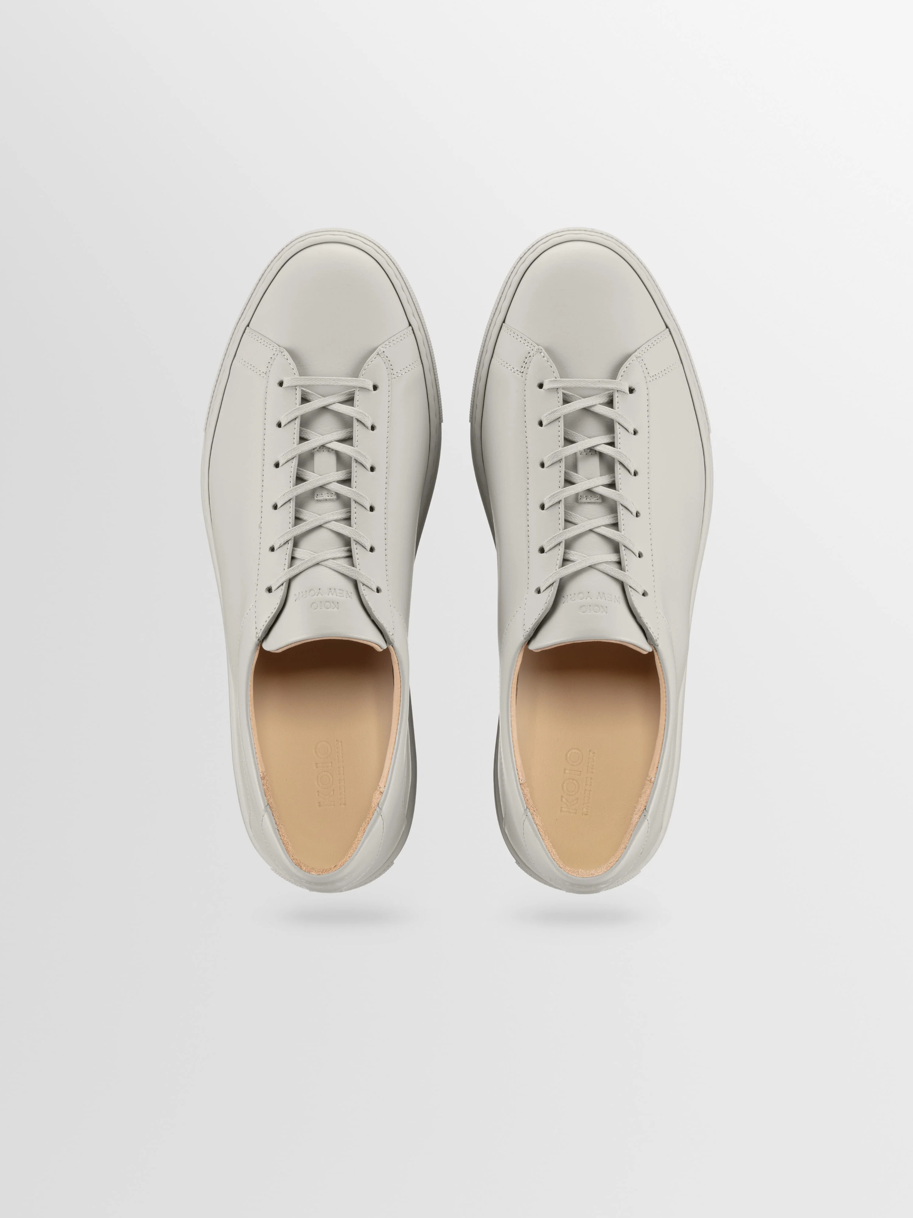 Capri Leather Sneaker in Sandstone - Image 3