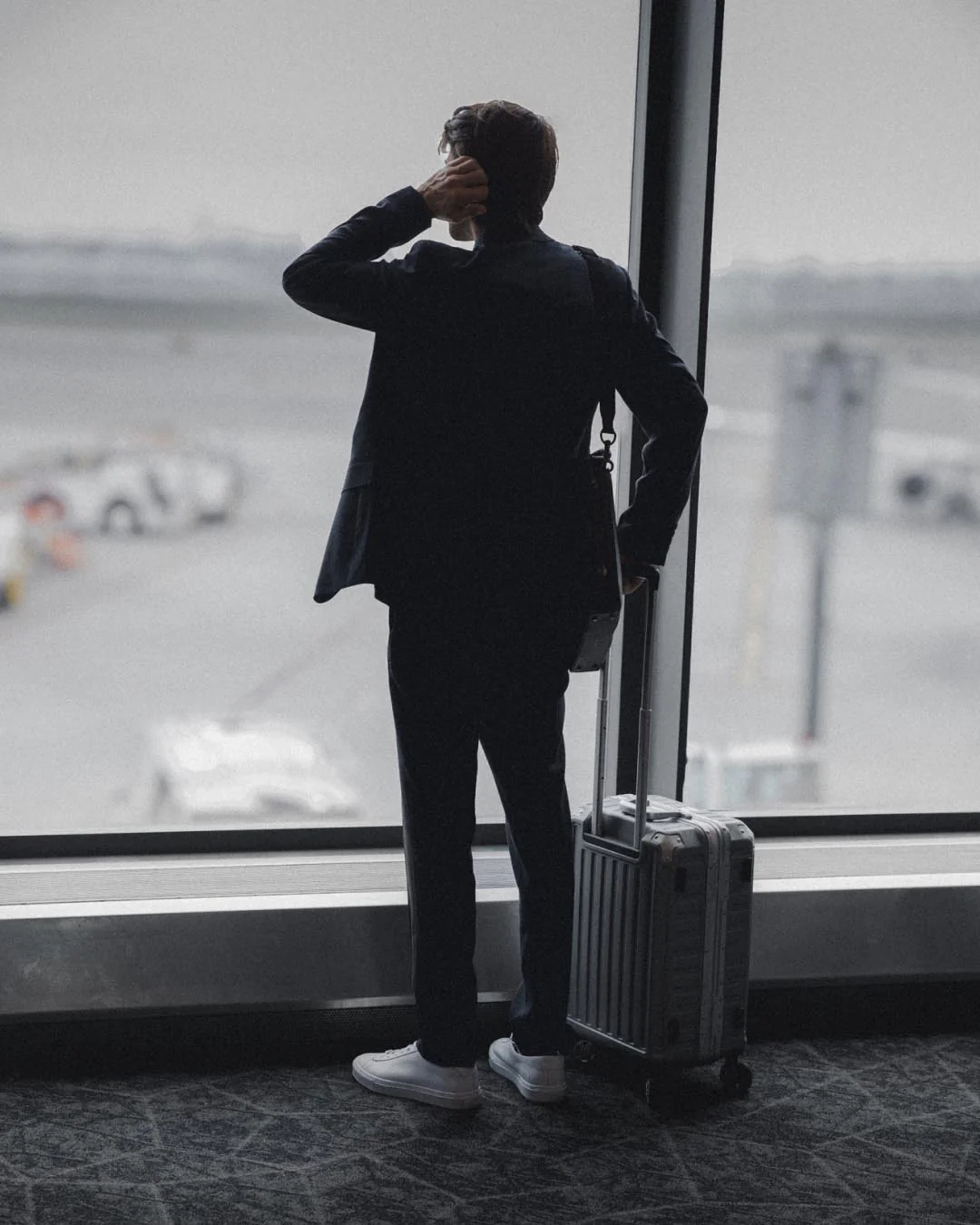 Capri Leather Sneaker in Triple White - Image 7