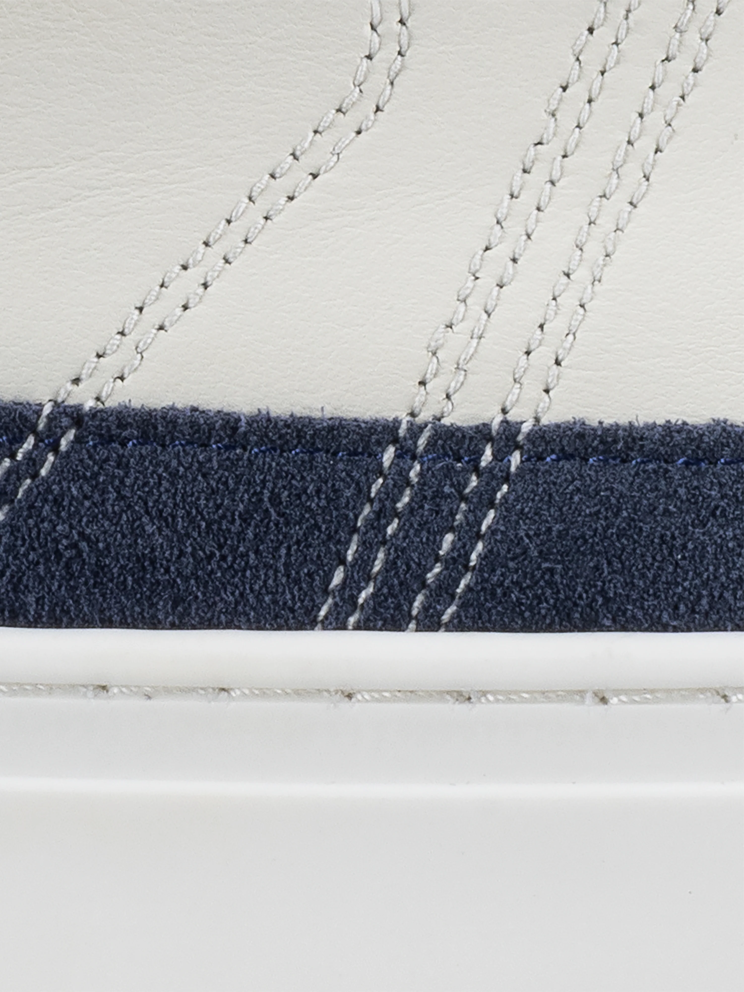 Carrara Leather & Suede Sneaker in Sail - Image 5