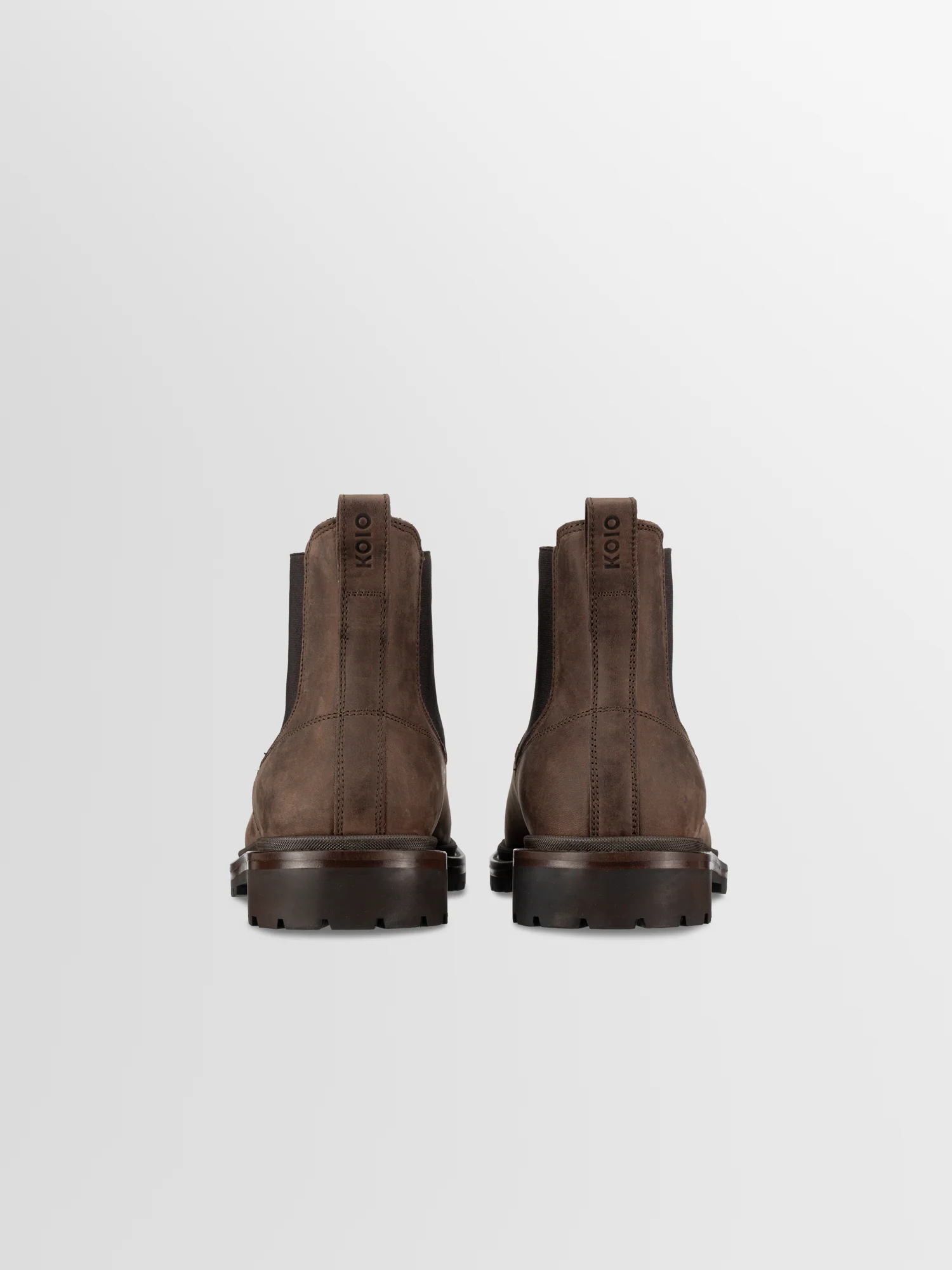 Fermo Nubuck Boot in Chocolate - Image 4