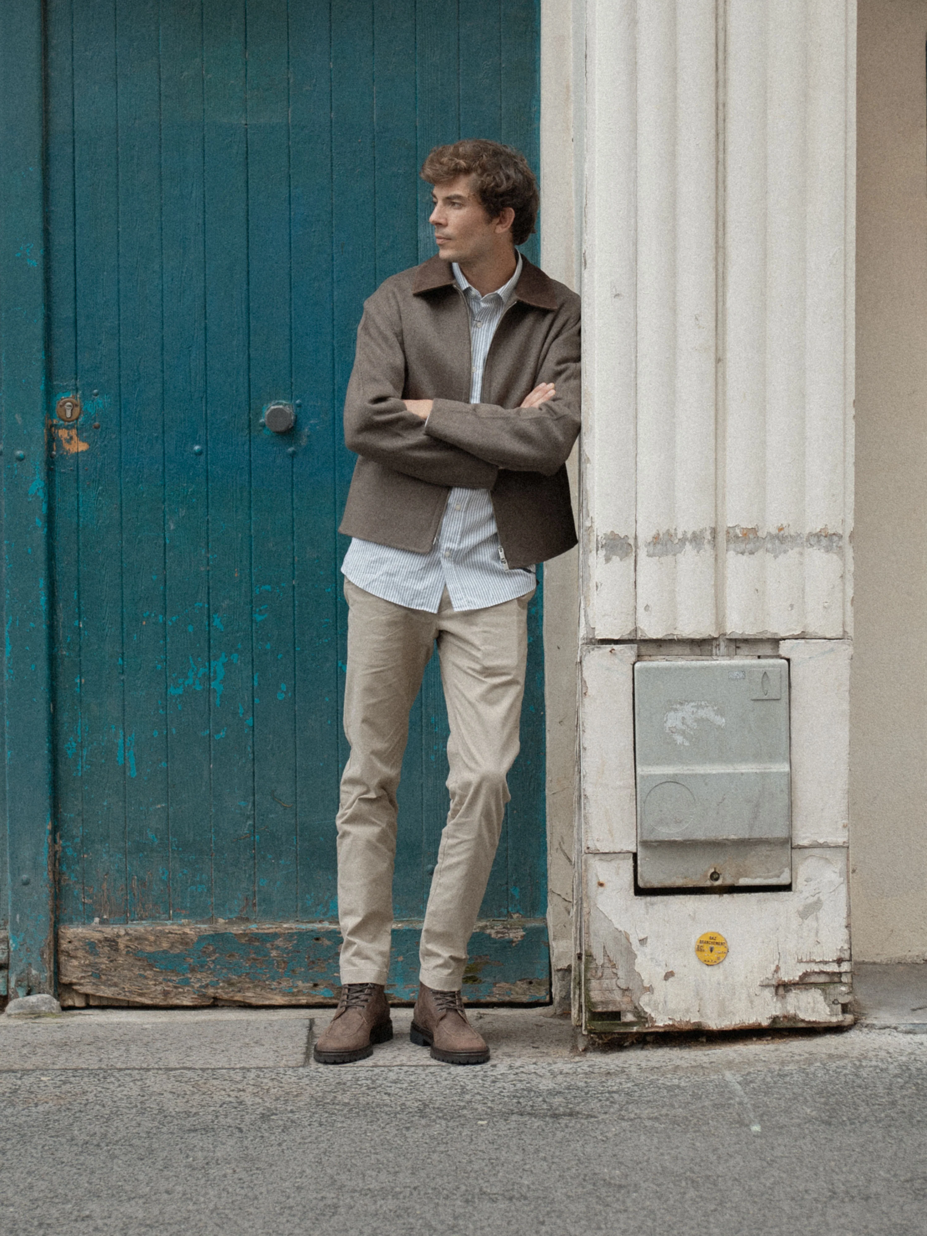 Milo Leather Boot in Chocoloate - Image 8