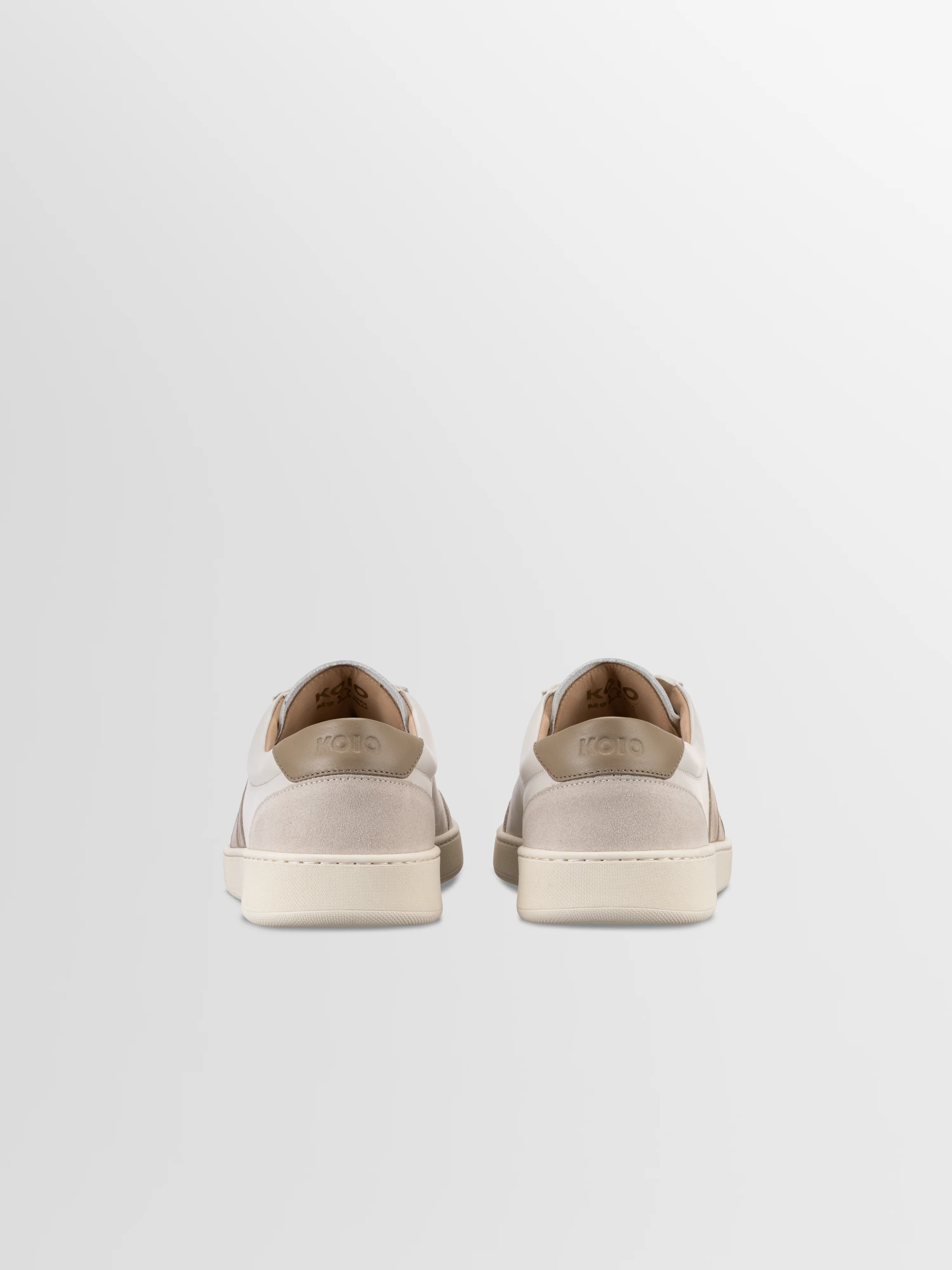 Monza Leather Sneaker in Latte - Image 4