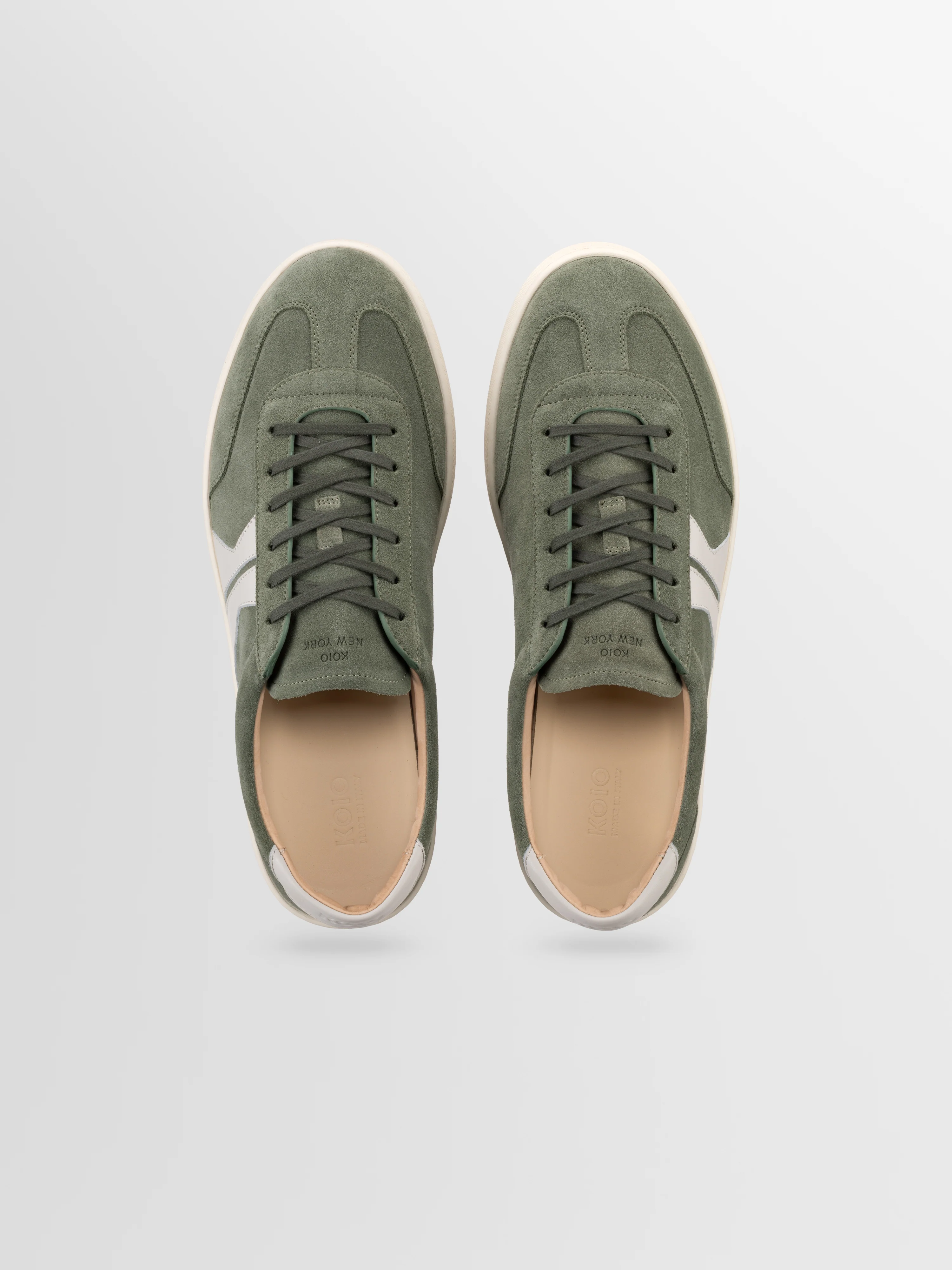 Monza Suede Sneaker in Meadow - Image 3
