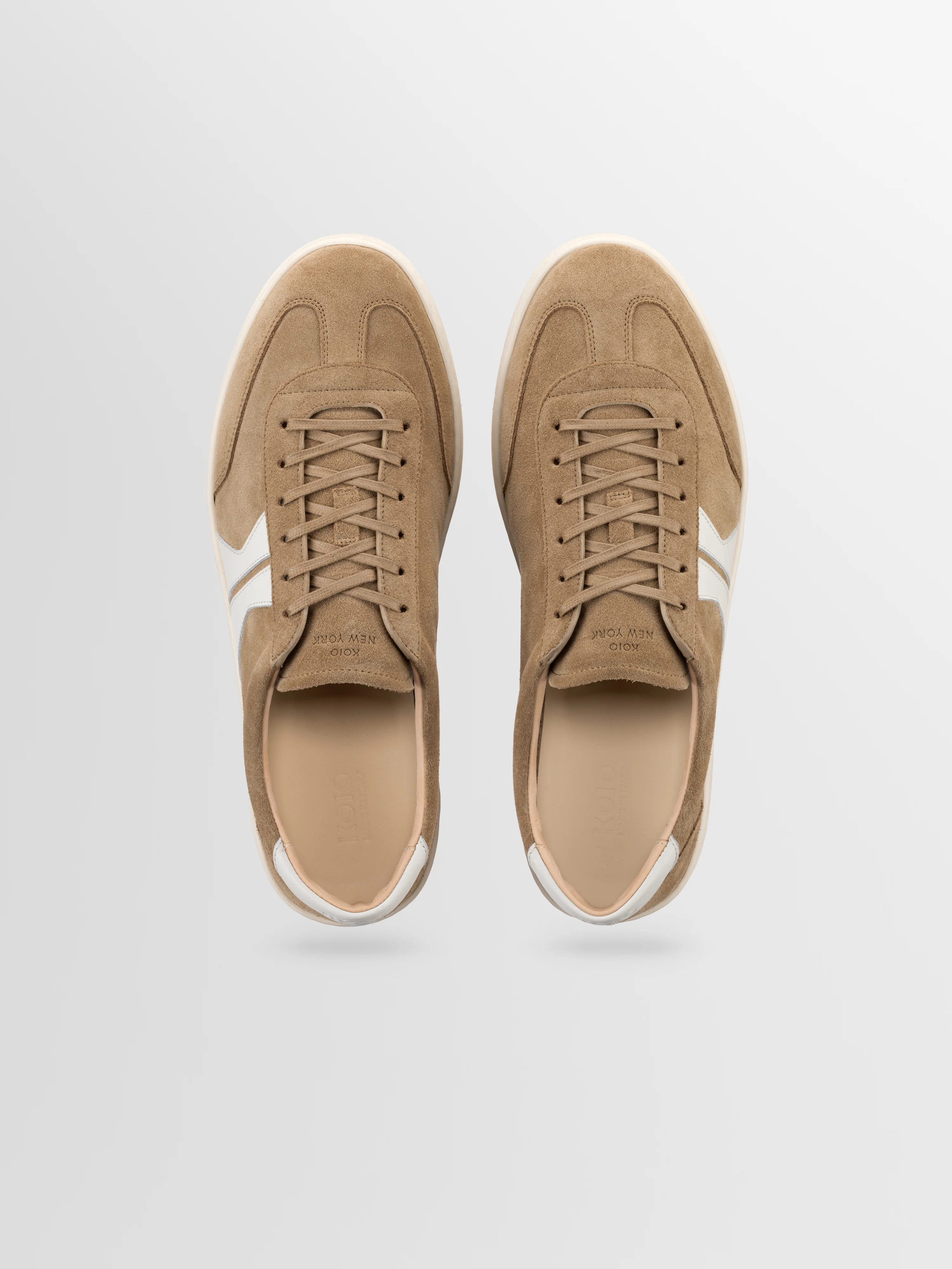 Monza Suede Sneaker in Wheat - Image 3