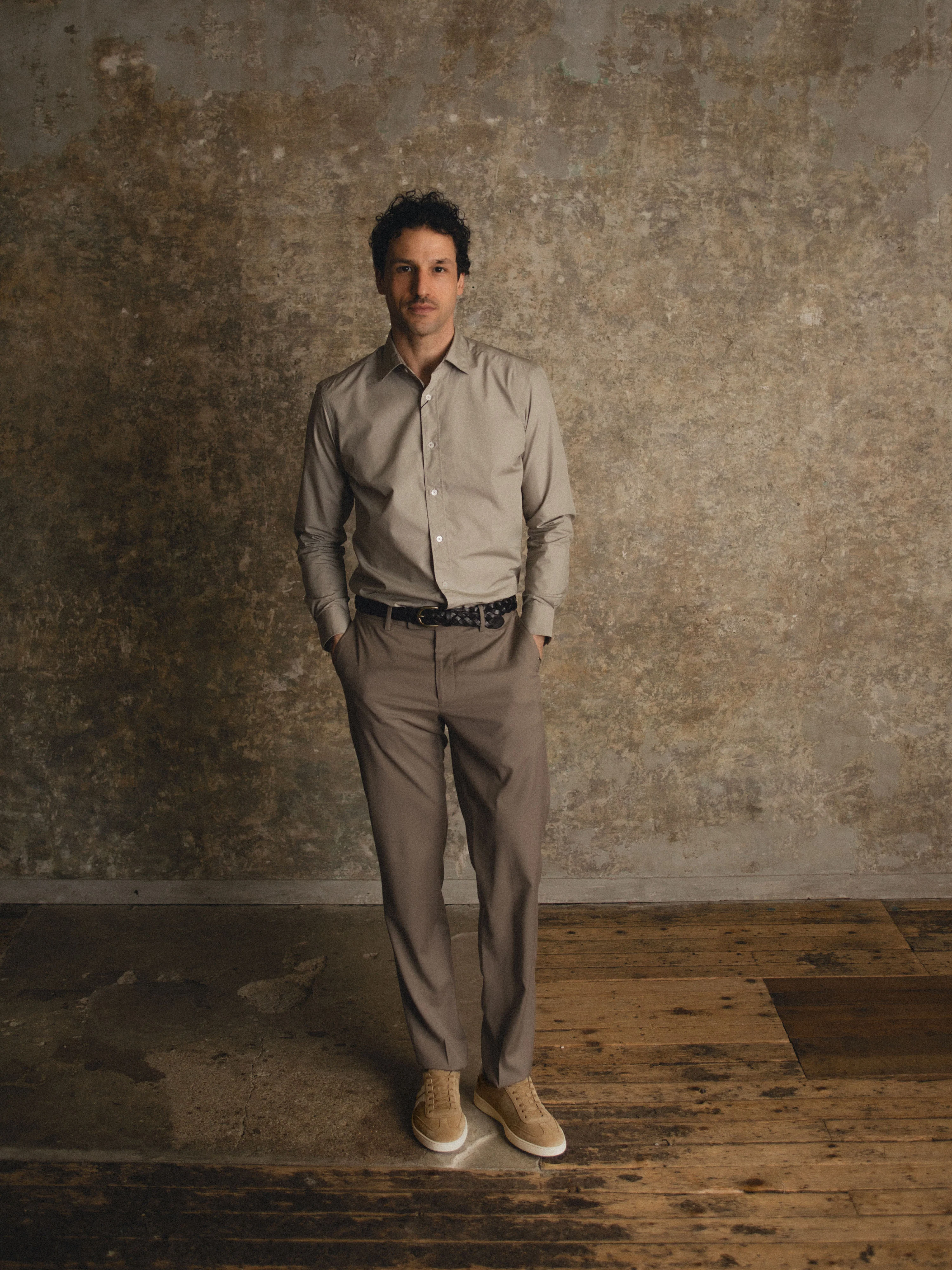 Monza Suede Sneaker in Wheat - Image 7