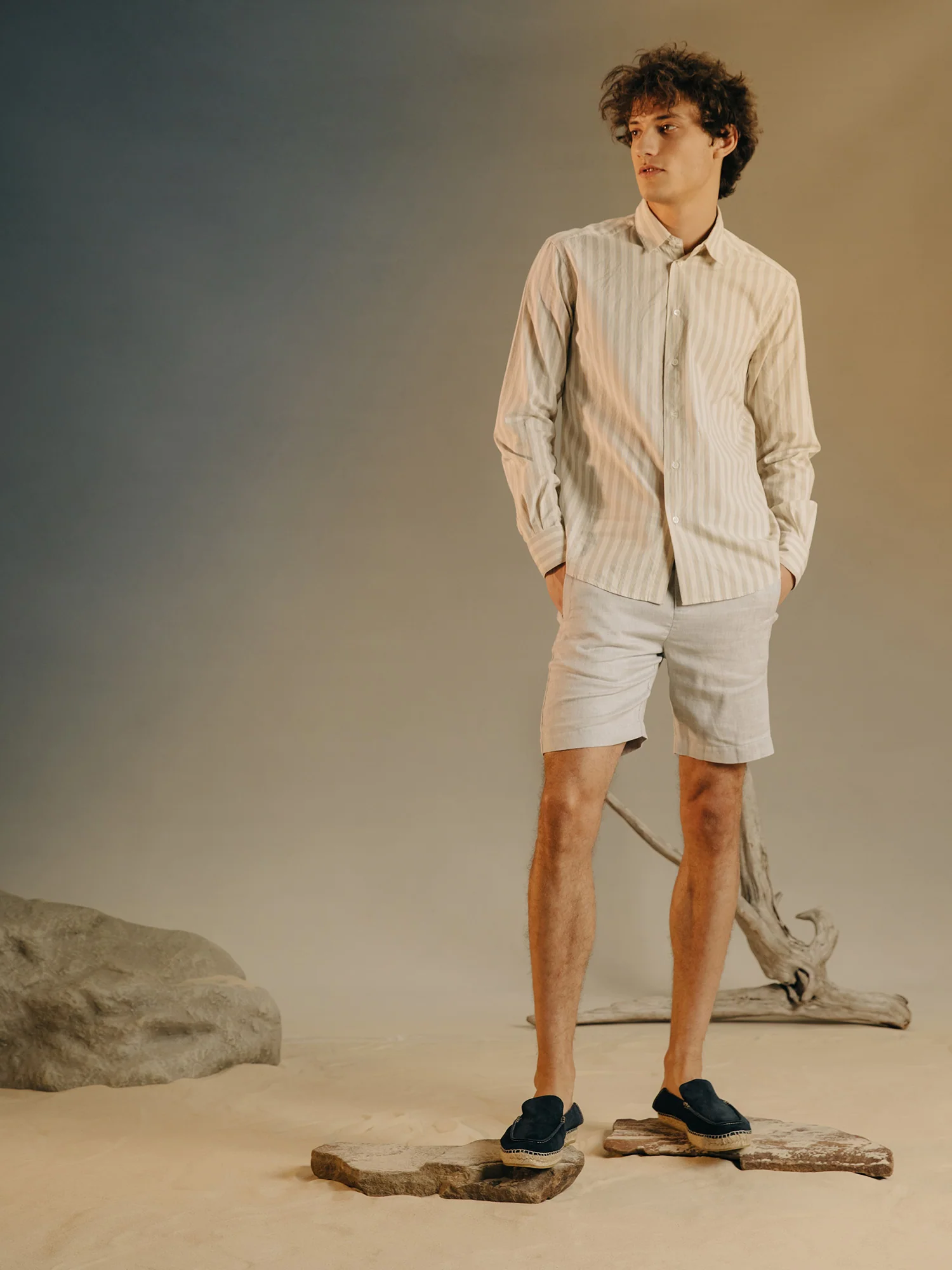 Ostuni Suede Espadrille in Adria - Image 9