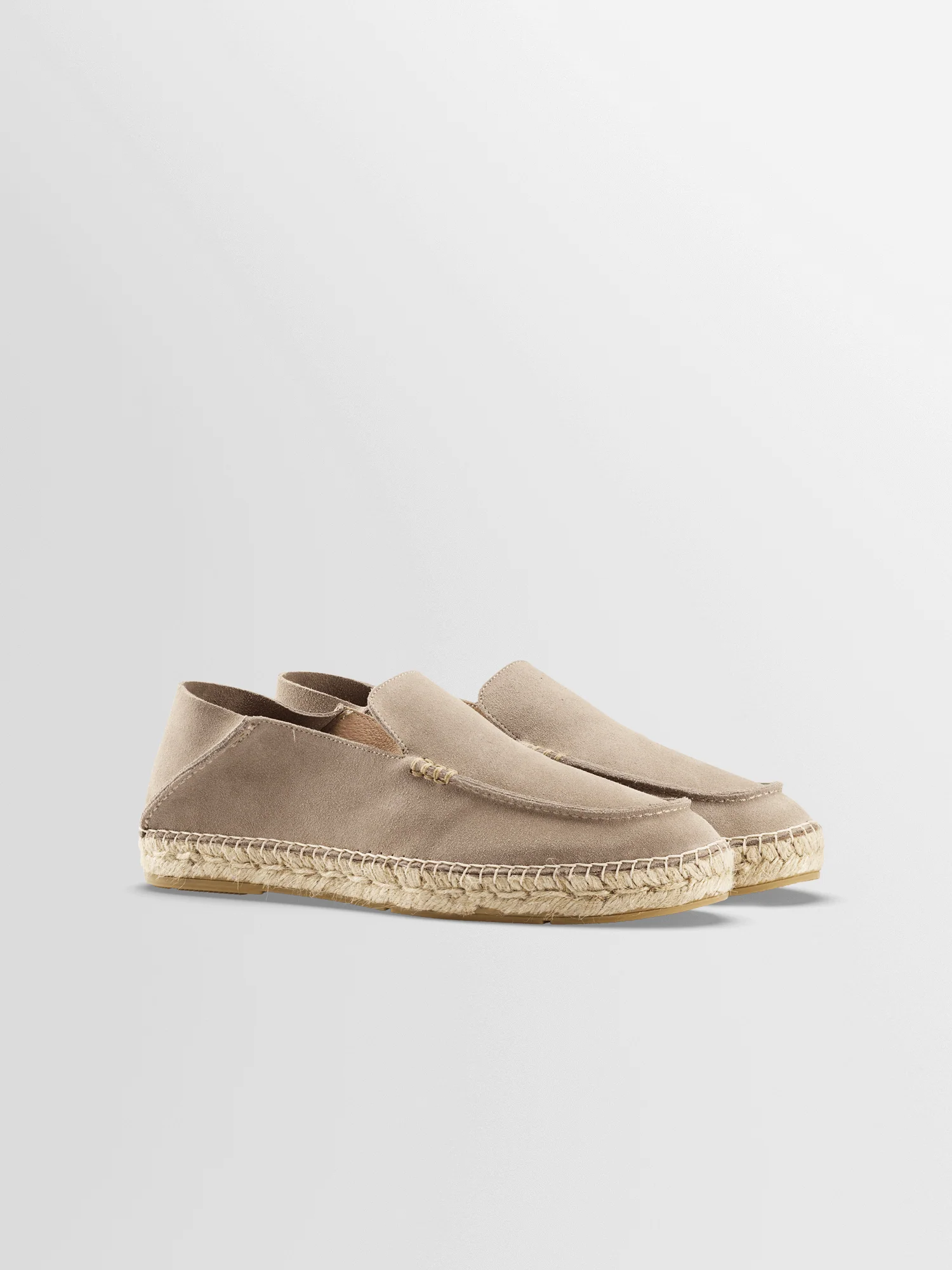 Ostuni Suede Espadrille in Ashen - Image 3