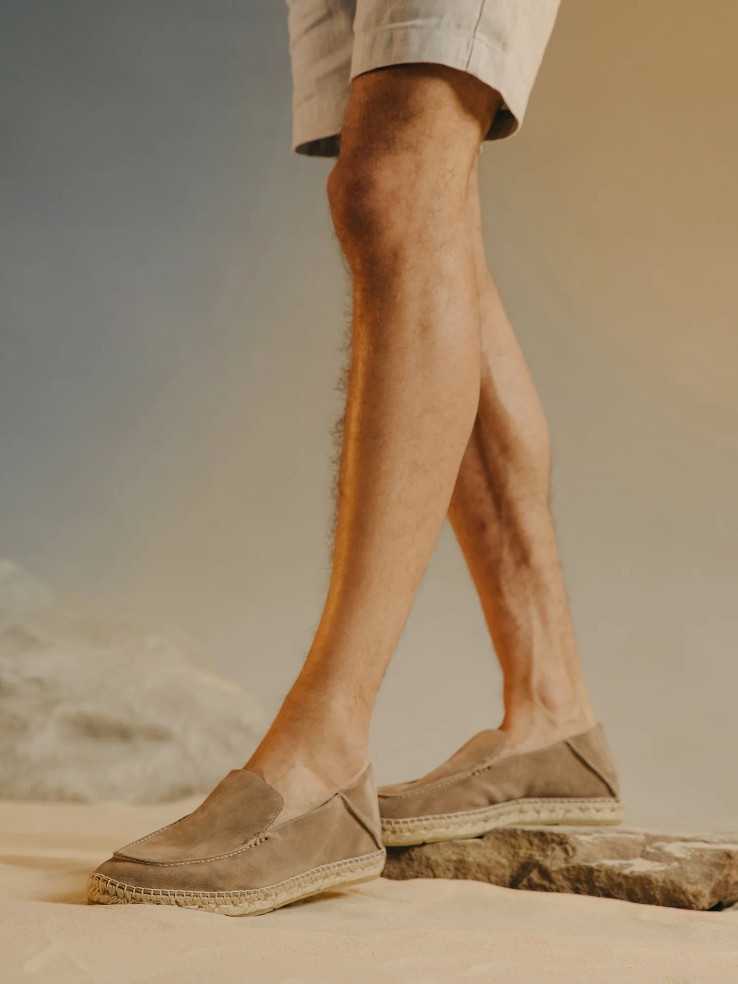 Ostuni Suede Espadrille in Ashen - Image 8