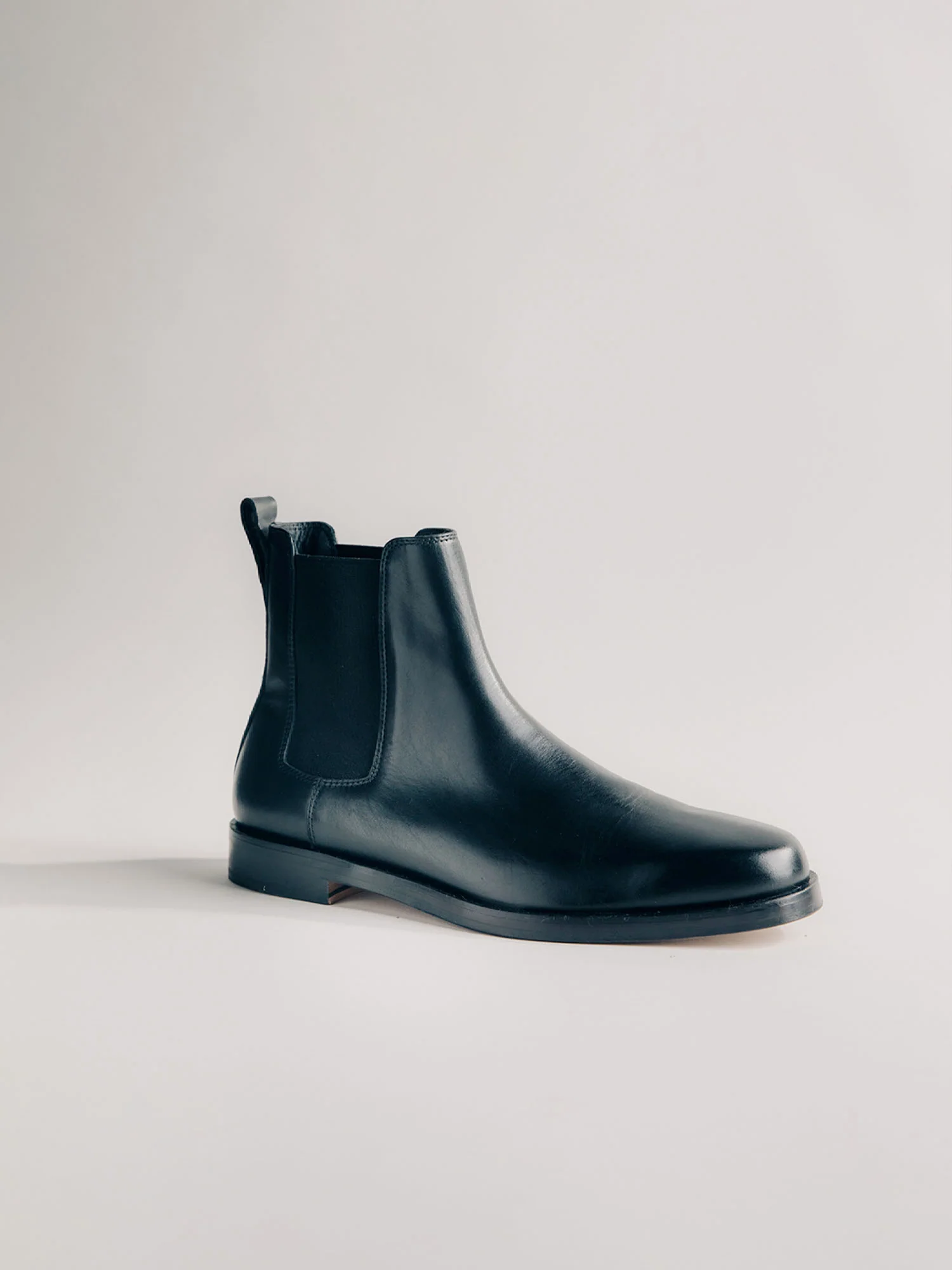 Trento Leather Boot in Black - Image 7