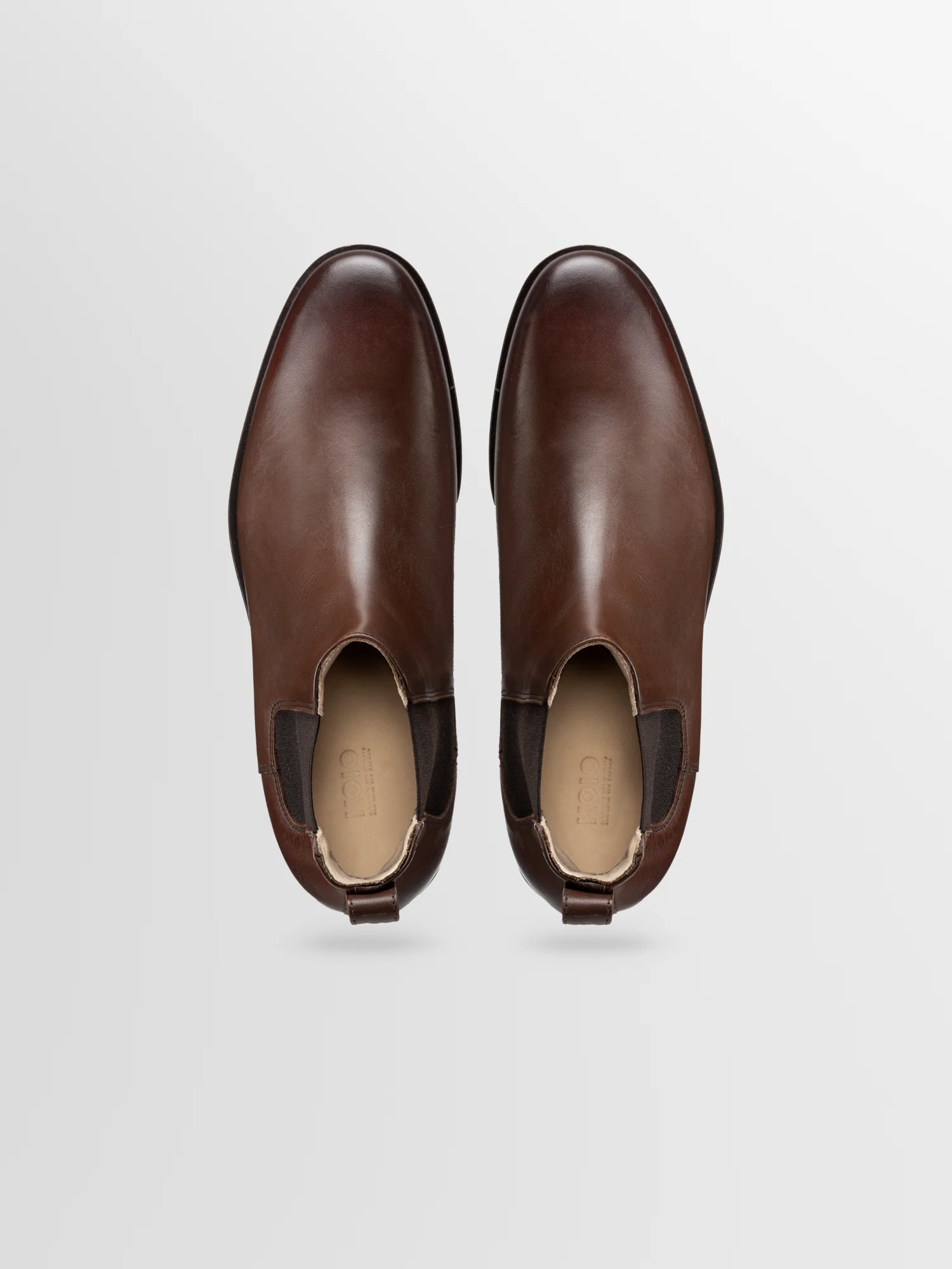 Trento Leather Boot in Brandy - Image 3