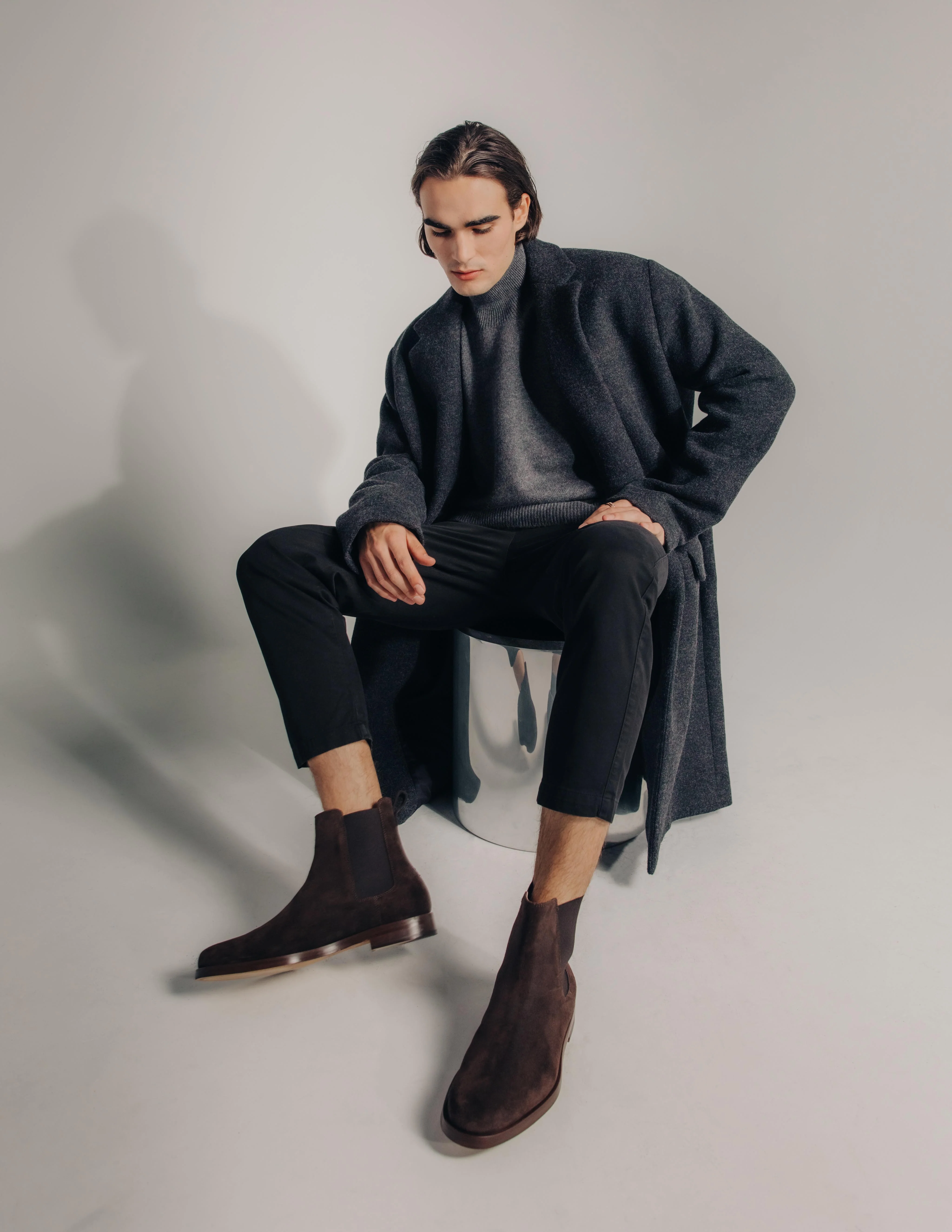 Trento Suede Boot in Root - Image 7