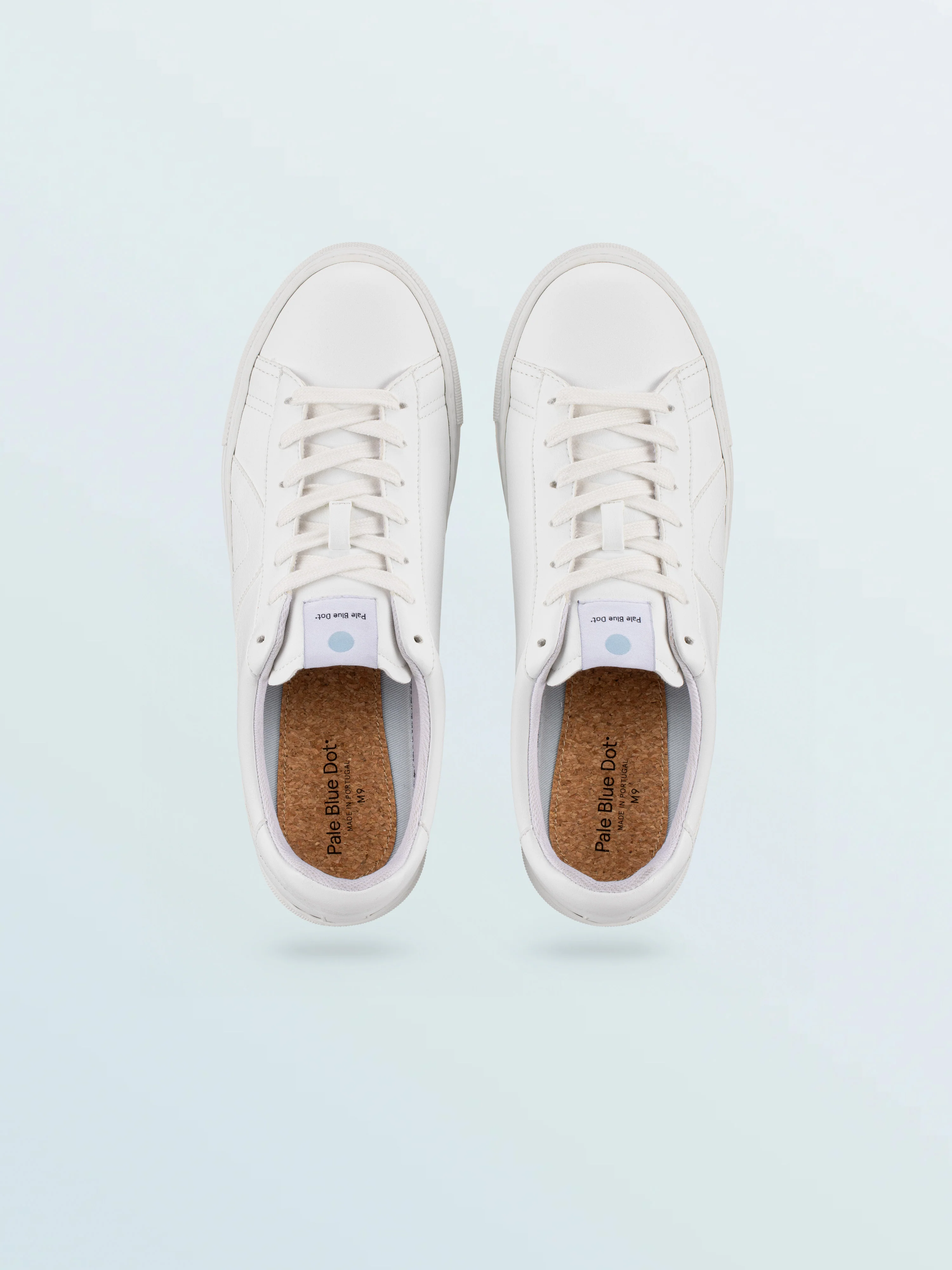 Vegan 01 Sneaker in Triple White - Image 3