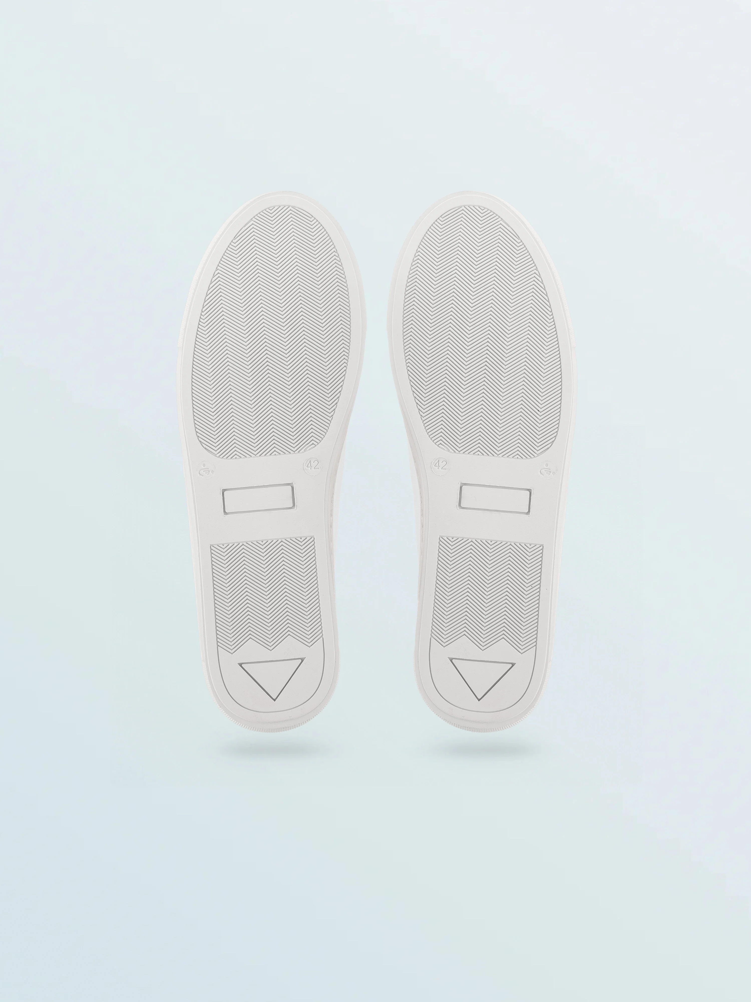 Vegan 01 Sneaker in Triple White - Image 6